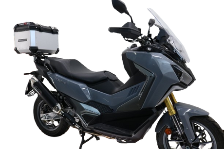 SYM ADX TG400 2024-2026 Top Case 35 Liters GPR TECH Silver Aluminum - photo 1