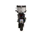 Baúl GPR TECH de 26 litros, aluminio plateado, para SYM ADX TG400 2024-2026