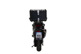 Top case GPR TECH de 45 litres, aluminium noir, pour SYM ADX TG400 2024-2026