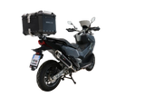 Top case GPR TECH de 45 litres, aluminium noir, pour SYM ADX TG400 2024-2026