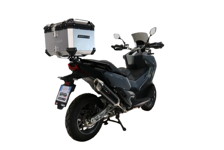 SYM ADX TG400 2024-2026 Top Case 45 Liters GPR TECH Silver Aluminum - photo 2