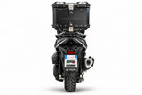 Baúl GPR TECH de 35 litros, aluminio negro, para SYM Cruisym 400 2025-2027