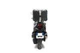 Baúl GPR TECH de 26 litros, aluminio negro, para SYM ADX125 2024-2026