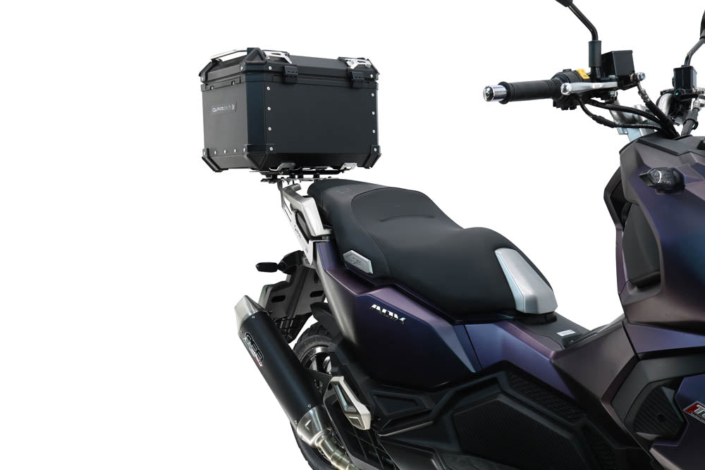 SYM ADX125 2024-2026 Top Case 45 Liters GPR TECH Black Aluminum