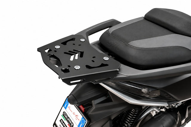 SYM Cruisym 400 2025-2027 e5 Top Case Mounting Plate 35 Liters - 55 Liters GPR TECH Black Stainless Steel - photo 1