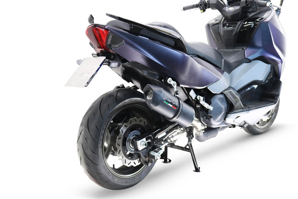 Sym Maxsym TL 508 2021-2024 Exhaust GPR Furore Evo4 Nero Slip-On