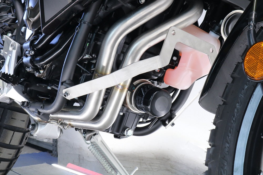 Yamaha Tenere 700 2021-2024 Exhaust GPR Decat Pipe and Titanium Skid Plate - photo 3