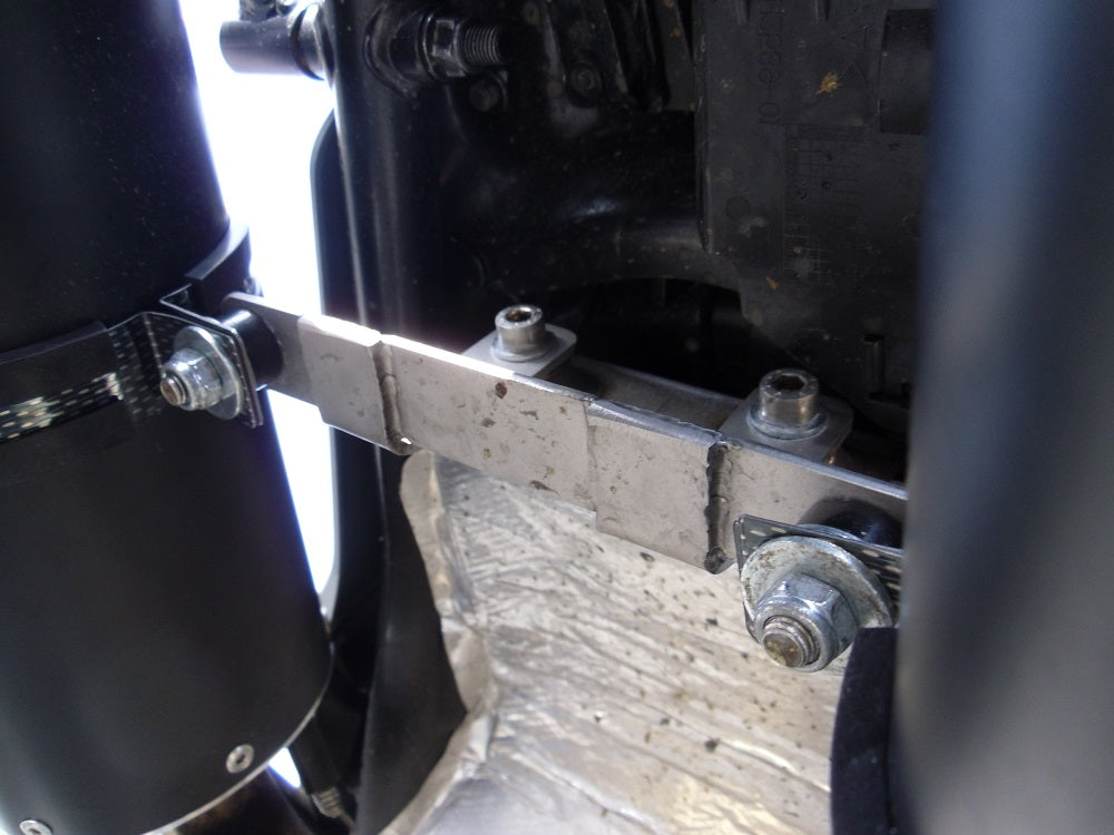 Yamaha Xt 660Z Teneré 2008-2016 Exhaust GPR Satinox Dual Slip On