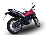 Husqvarna TERRA 650 TR650 STRADA 2013-2015 Exhaust GPR Furore Nero Dual Slip On Race