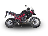 Escape GPR Albus Ceramic Slip-On para Triumph Tiger 800Xr, Tiger 800Xc, Tiger 800Xrx, Tiger 800Xcx, Tiger 800Xrt, Tiger 800Xca (2011-2016)