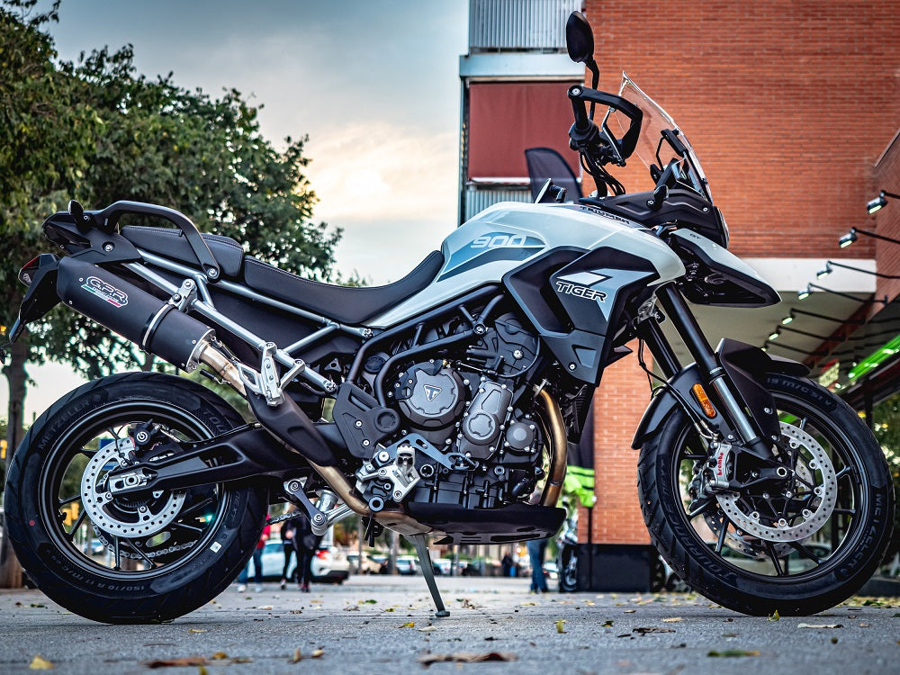 Triumph Tiger 900 2020-2023 Exhaust GPR Furore Evo4 Nero Slip-On