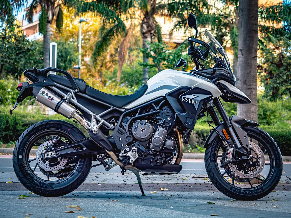 Échappement GPR Grand Prix Evo Titanium Slip-On pour Triumph Tiger 900 2020-2023
