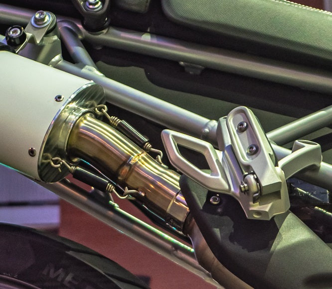 Escape GPR Dual Inox Slip-On para Triumph Tiger 850 2020-2024