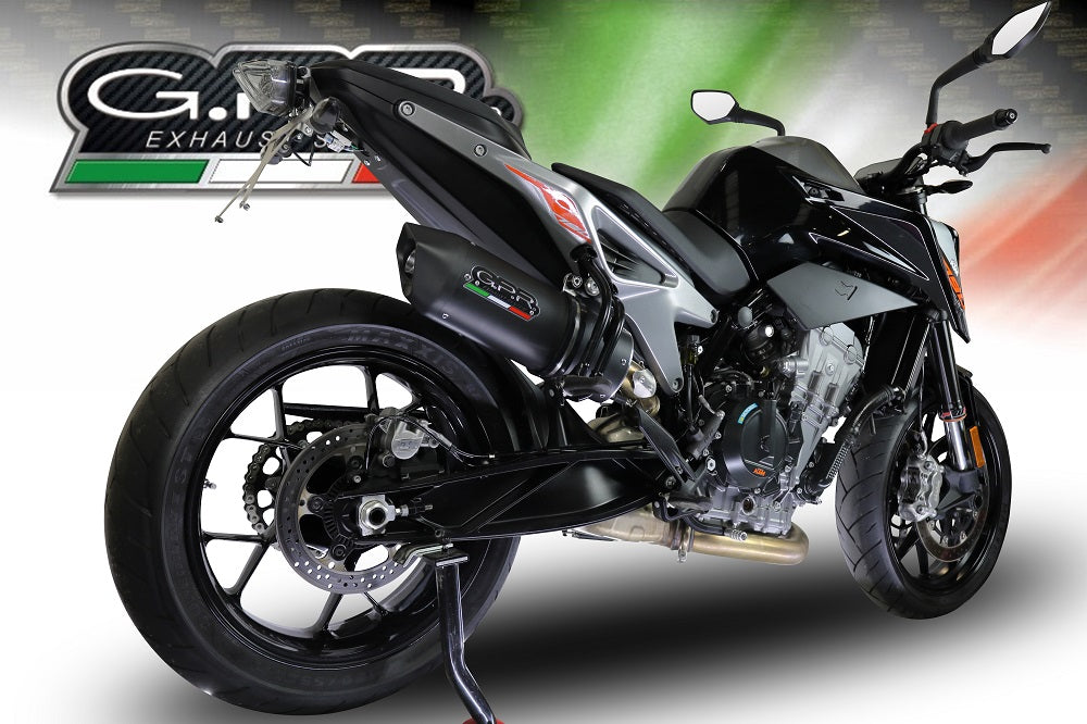 KTM 790 Duke 2017-2020 Exhaust GPR Furore Evo4 Nero Slip-On