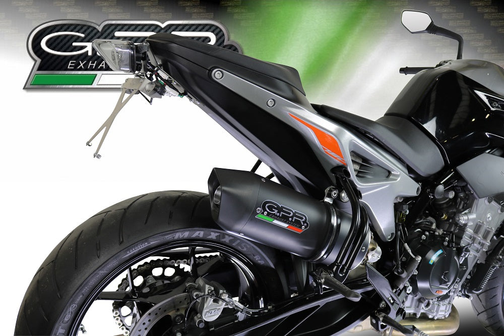 KTM 790 Duke 2017-2020 Exhaust GPR Furore Evo4 Nero Slip-On