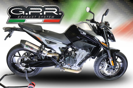 KTM 790 Duke 2017-2020 Exhaust GPR Grand Prix Evo Titanium Slip-On - photo 4