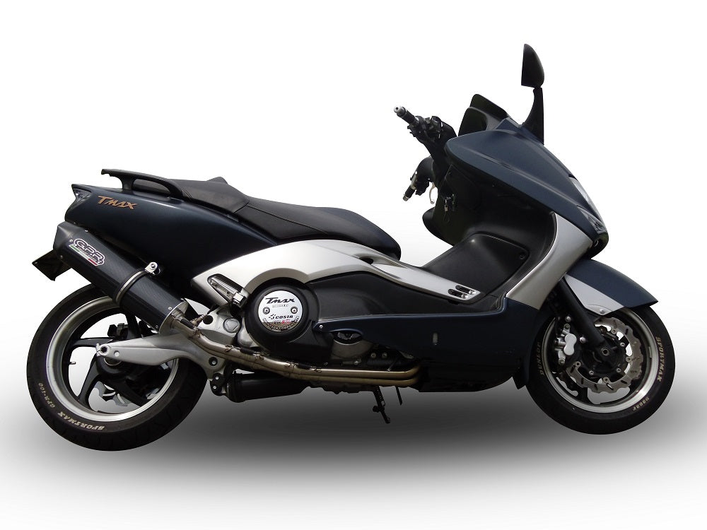 Yamaha TMax 500 2001-2011 Exhaust GPR Furore Nero Full System - photo 6
