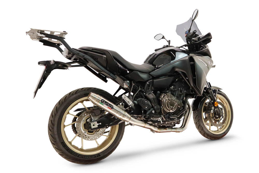 Escape GPR Deeptone Inox Sistema Completo para Yamaha Tracer 7 2021-2024