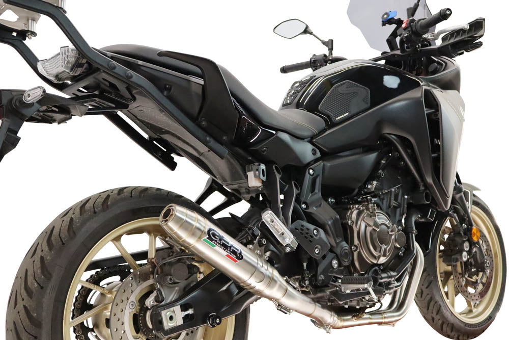 Escape GPR Deeptone Inox Sistema Completo para Yamaha Tracer 7 2021-2024