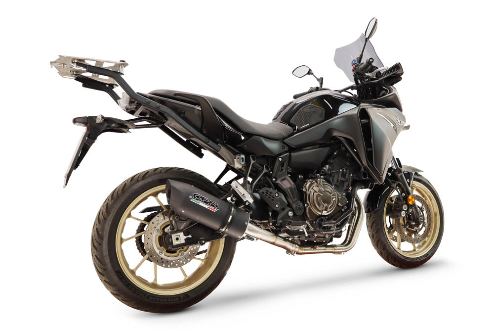 Escape GPR Furore Nero Sistema Completo para Yamaha Tracer 7 2021-2024