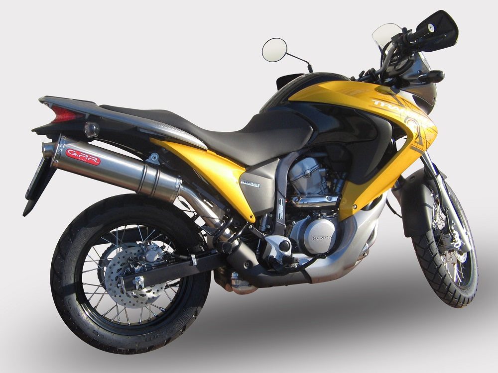 Escape GPR Trioval Slip-On para Honda Transalp XL700V 2007-2014