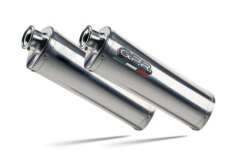 Aprilia Caponord ETV1000 Rally 2001-2007 Exhaust GPR Trioval Dual Slip On - photo 1