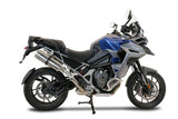 Escape GPR Dual Inox Slip-On para Triumph Tiger 1200 GT Tiger 1200 Rally 2022-2024