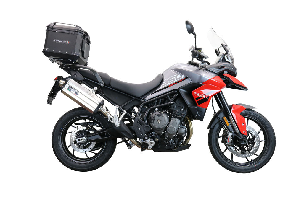 Triumph Tiger 1200 GT - Rally 2022-2024 Top Case 35 Liters GPR TECH Black Aluminum