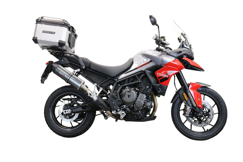 Triumph Tiger 1200 GT - Rally 2022-2024 Top Case 45 Liters GPR TECH Silver Aluminum