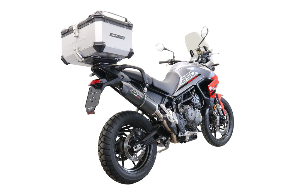 Triumph Tiger 1200 GT - Rally 2022-2024 Top Case 55 Liters GPR TECH Silver Aluminum