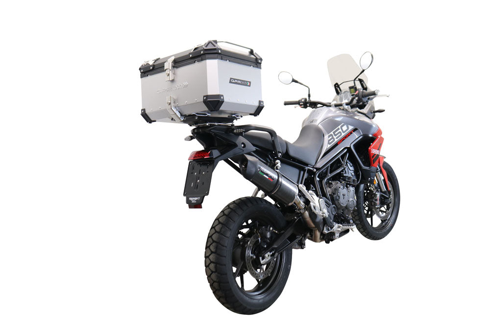 Triumph Tiger 1200 GT - Rally 2022-2024 Top Case 55 Liters GPR TECH Silver Aluminum