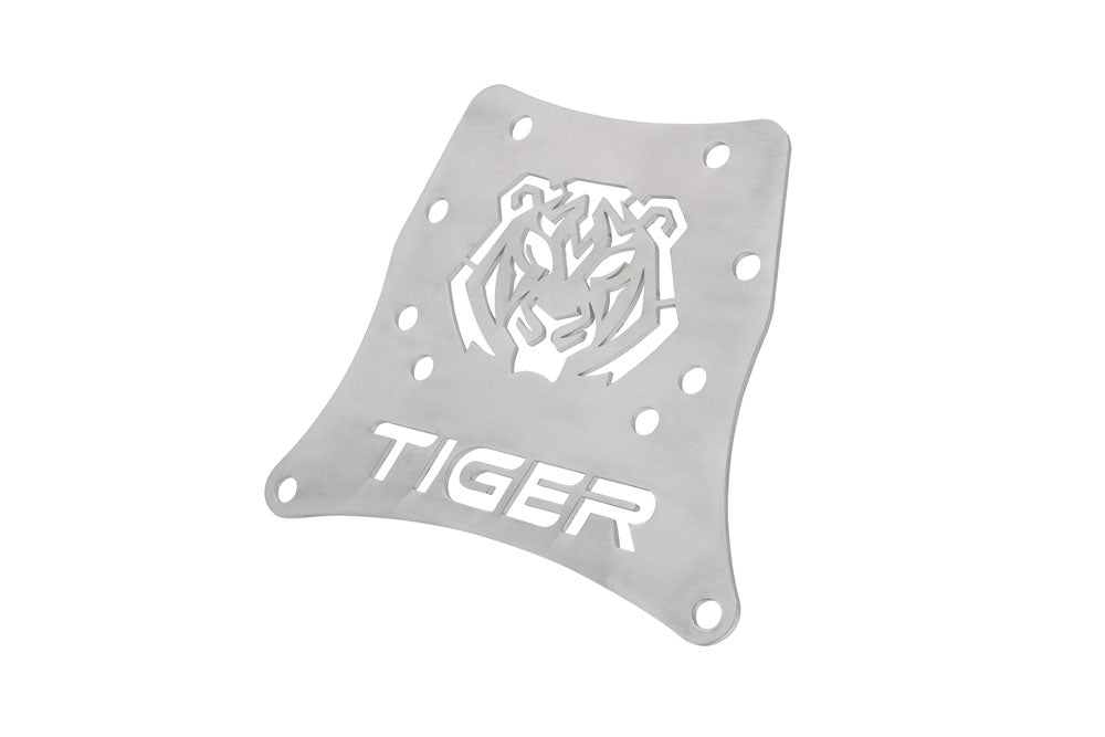 Placa de montaje para baúl superior Triumph Tiger 900 2020-2023 e5 (55 litros) GPR TECH, aluminio negro