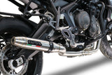 Triumph Trident 660 2021-2024 Exhaust GPR Deeptone Inox Full System High Level