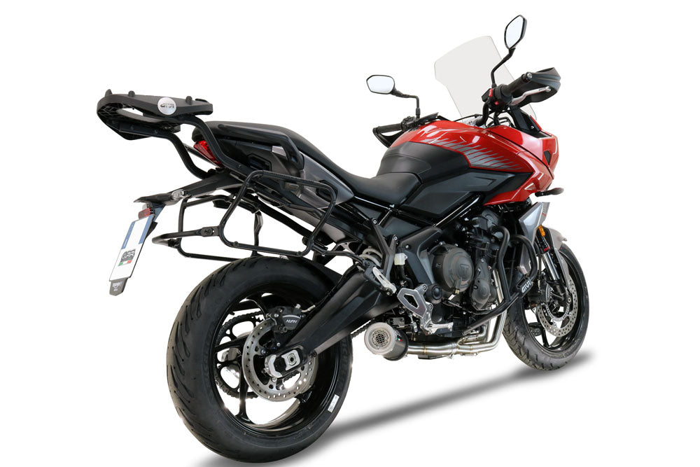 Échappement GPR M3 Black Titanium Système Complet Low Level pour Triumph Tiger Sport 660 2025-2026