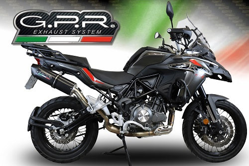 Benelli Trk 502 X 2017-2020 Exhaust GPR Furore Evo4 Nero Slip-On - photo 6