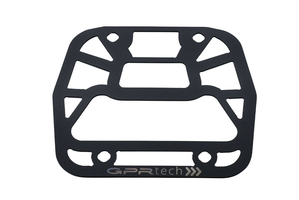 Aprilia Tuareg 660 2021-2024 e5 Top Case Mounting Plate 55 Liters GPR TECH Black Stainless Steel - photo 1