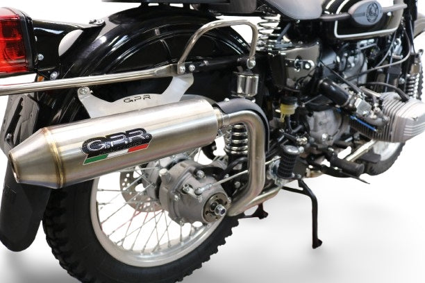 Sistema de escape completo Ural Gear Up 2020-2024 GPR Ultracone de alto nivel
