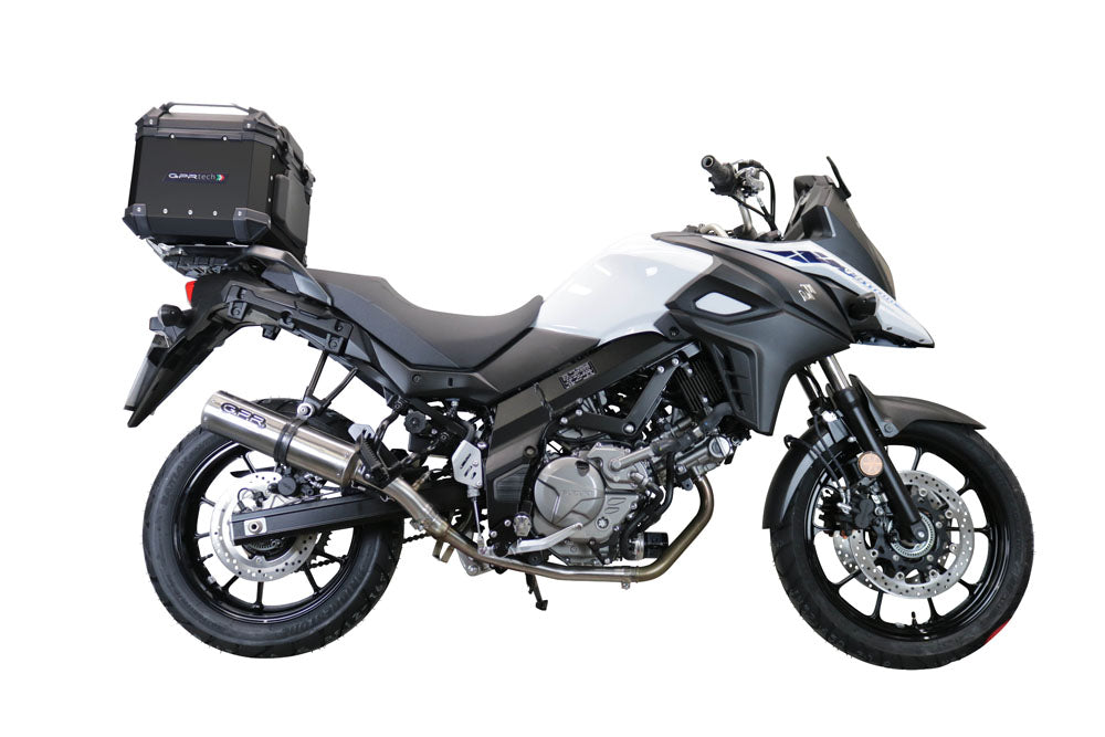 Baúl superior Suzuki V-Strom 650 2012-2016 35 litros GPR TECH Aluminio negro