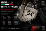 Moto Guzzi V85 TT 2019-2020 Skid Plate GPR TECH Titanium - photo 1