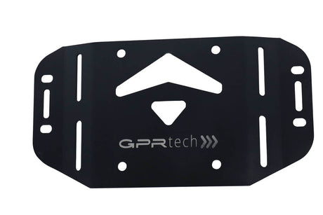 Kawasaki Versys 1000 i.e. 2019-2020 e4 Top Case Mounting Plate 55 Liters GPR TECH Black Stainless Steel - photo 1
