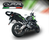 Kawasaki Versys 650 2006-2014 Exhaust GPR Furore Nero Slip-On Race