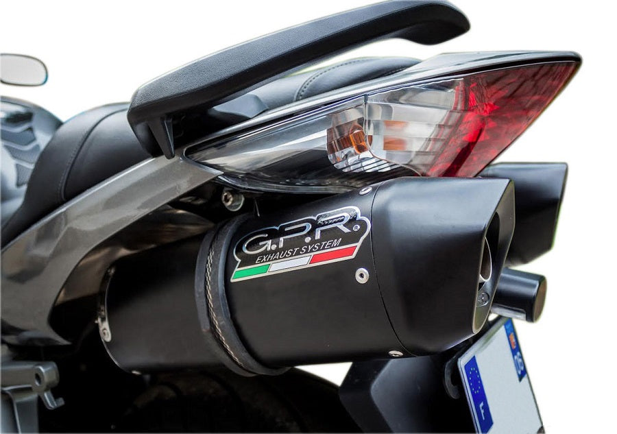 Escape GPR Furore Poppy Dual Slip On Vertical para Honda VFR800 V-Tec 2002-2013