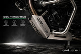 Cubrecárter GPR TECH, titanio, para Voge 650DSX 2024-2026