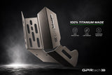 Cubrecárter GPR TECH, titanio, para Voge 650DSX 2024-2026