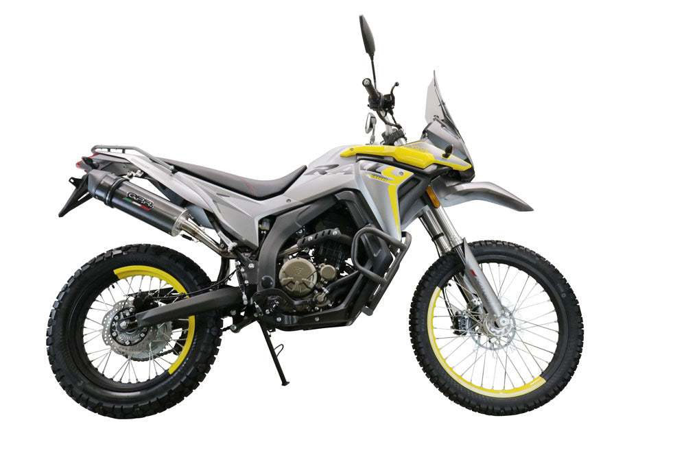 Escape GPR Furore Evo4 Poppy Slip-On para Voge 300Rally 2022-2024