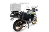 Voge 900DSX 2024-2025 Side Cases 38 Liters + 32 Liters GPR TECH Silver Aluminum with Black Rack