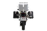 Voge 900DSX 2024-2025 Side Cases 38 Liters + 32 Liters GPR TECH Silver Aluminum with Black Rack
