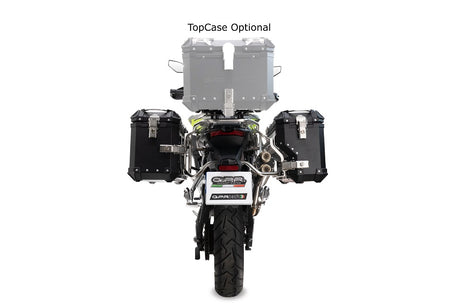 Voge 900DSX 2026-2027 Side Cases 38 Liters + 32 Liters GPR TECH Black Aluminum with Black Rack - photo 4