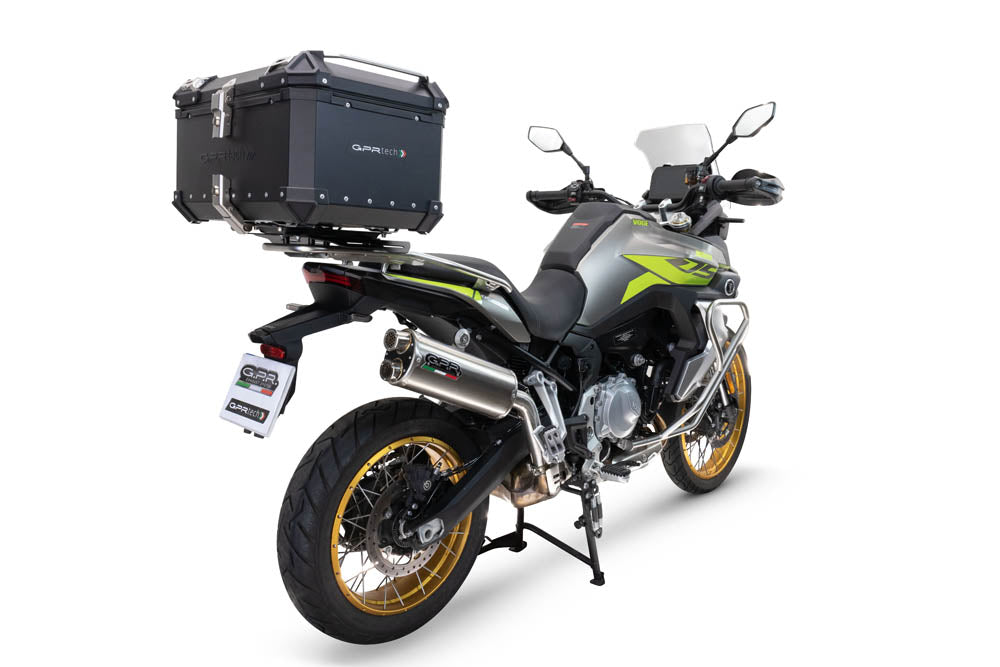 Voge 900DSX 2026-2027 Top Case 55 Liters GPR TECH Black Aluminum