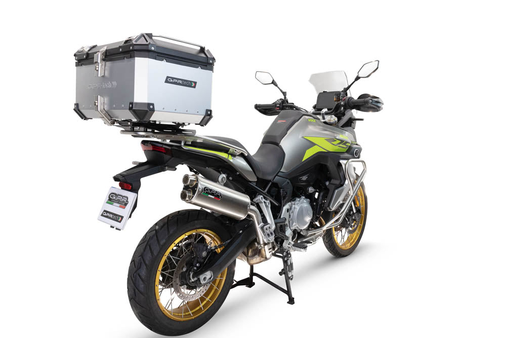 Voge 900DSX 2026-2027 Top Case 55 Liters GPR TECH Silver Aluminum